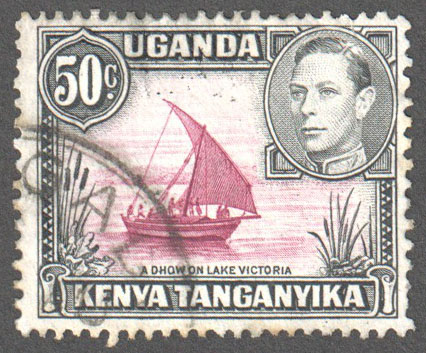 Kenya, Uganda and Tanganyika Scott 79a Used - Click Image to Close